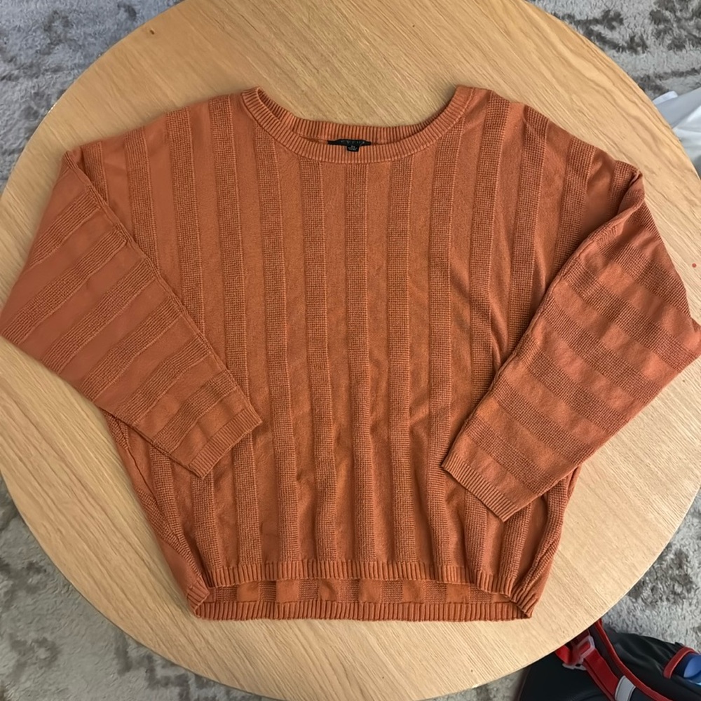 Crew neck shrug sweater